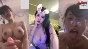คลิปหลุดทางบ้าน สาวหุ่นเด็ดๆ มาคอลเสียวกับแฟนหนุ่มงานอย่างเด็ด ต่อด้วย เอาควยปลอมมาโม๊คควยงานโครตแจ่ม ต่อด้วยมาขึ้นขย่มเย็ด ควยปลอมงานโครตดีจัดๆ