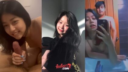คลิปหลุดสาวสวย xxx ร่านควยจัดโม็คควยผัวไปยิ้มไปโครตสู้กล้อง โม็คควยอย่างเสียวเลียควยอย่างเงี่ยน ก่อนจะไปยืนเย็ดท่าหมาหน้ากระจกอย่างเสียวโครตดี