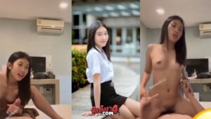 คลิปหลุดนักศึกษา สาวสวยวัยเงี่ยนจัดหนักกับแฟนหนุ่มอย่างเสียว จับควยโม็คอย่างเงี่ยนก่อนจะ ขึ้นขย่มควยไม่ยั้งร่อนเอวอย่างพริ้วโครตเด็ด